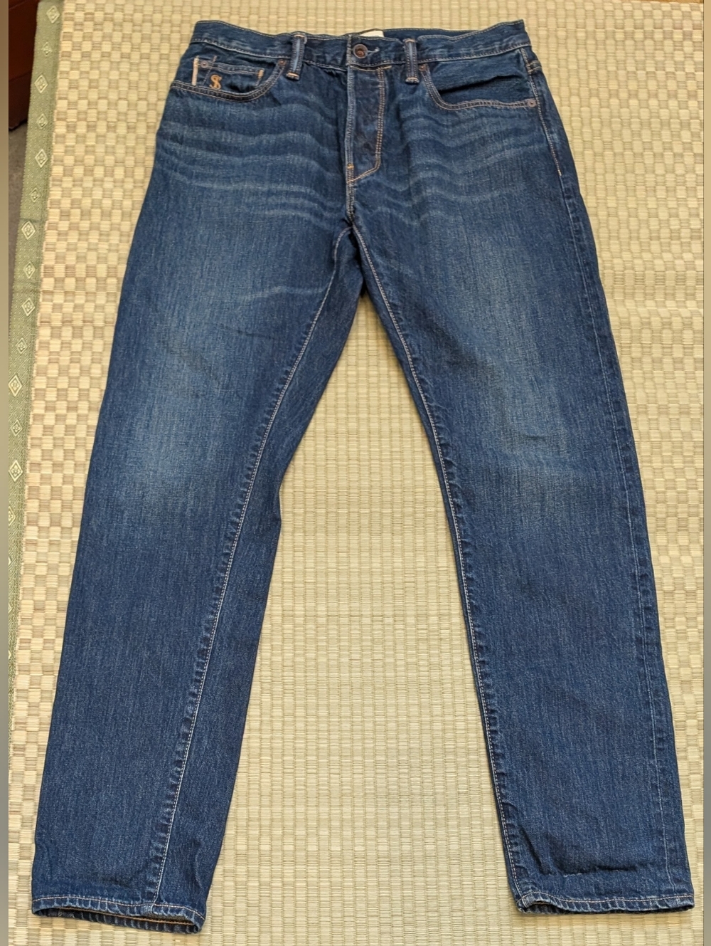 Todd Snyder 12.5 oz. Selvedge Slim Fit Jeans Faded Indigo Men's Size 31 x 31